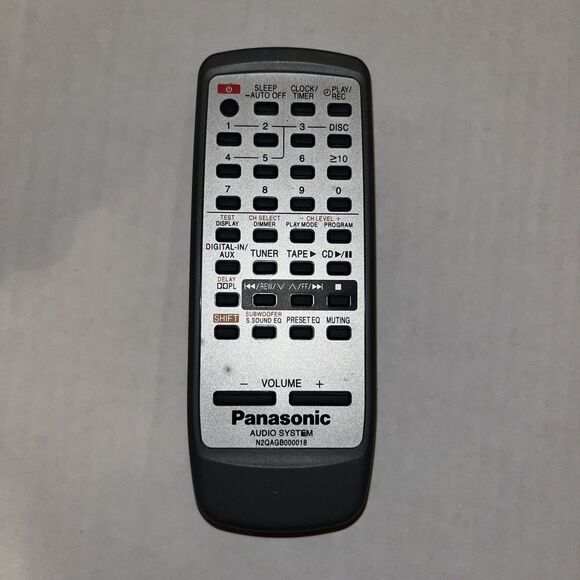 Panasonic N2QAGB000018 Remote Control - Fully Tested - USA OEM Factory Original - Picture 1 of 4